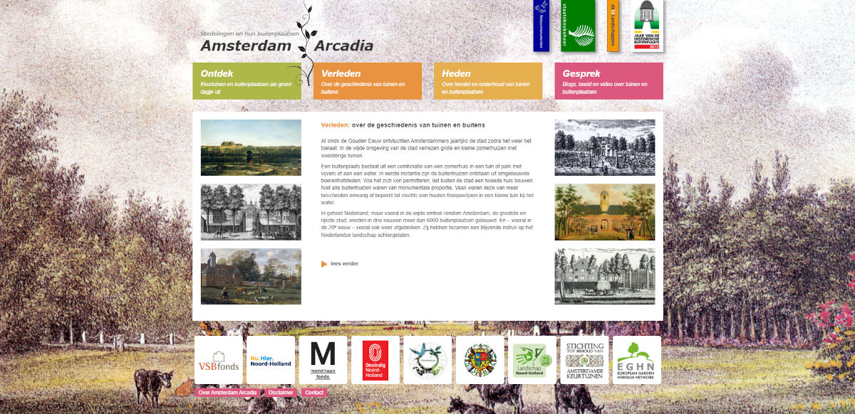 Amsterdam Arcadia - Verleden