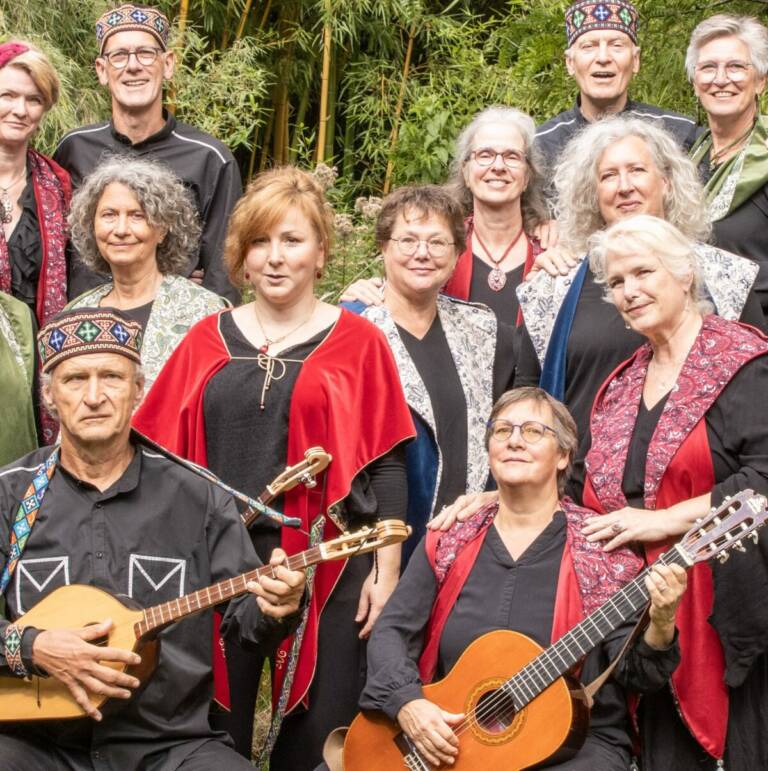 Kolthoorn Tuinconcert met Georgisch koor Sakartvelo, Heerde, 30 augustus 16 uur