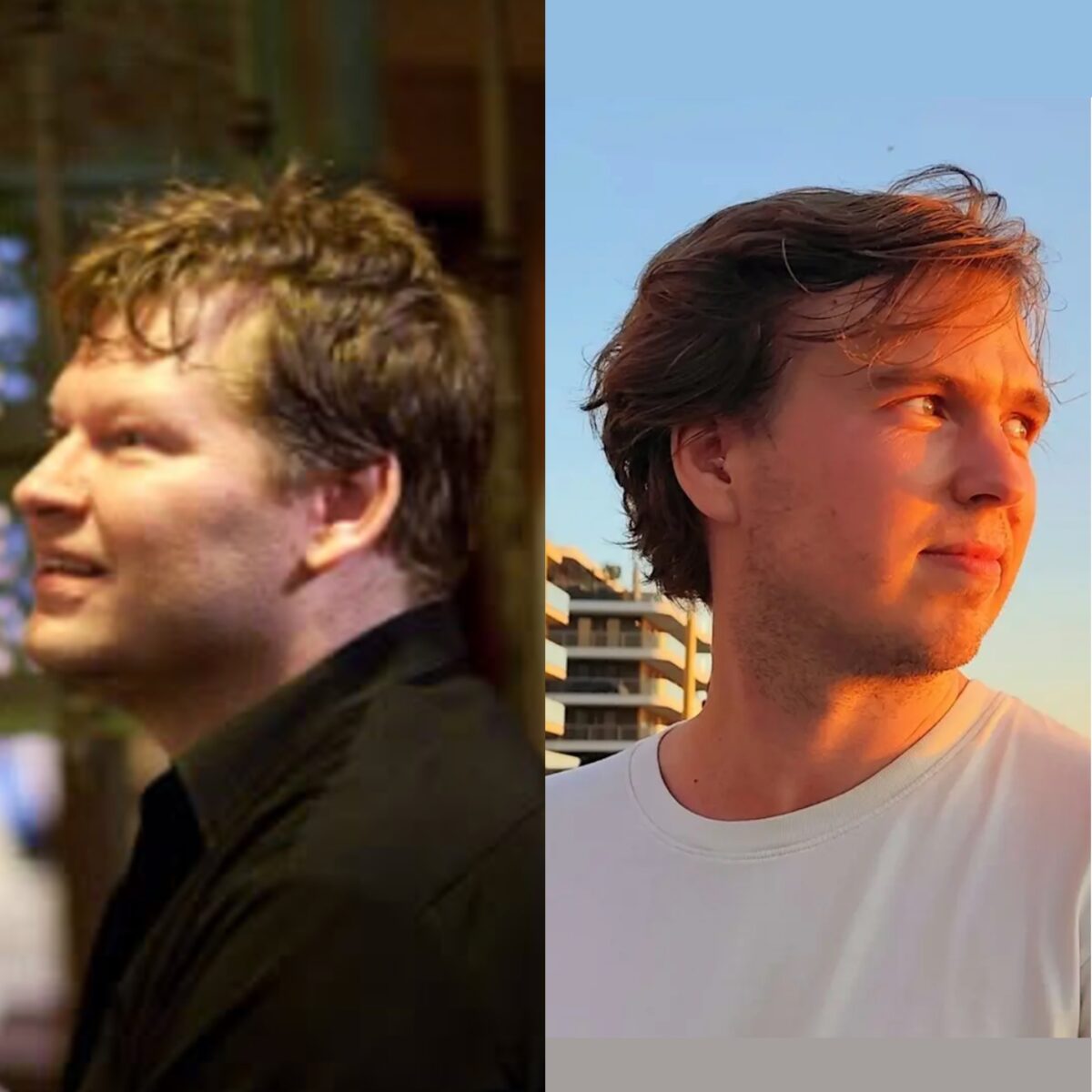 Jurre van Egteren en Wim Warman vierkant 2